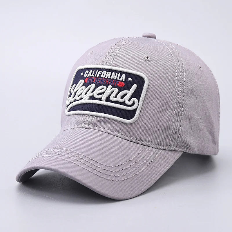 LEGEND 3D Letter Embroidered Cotton Baseball Cap