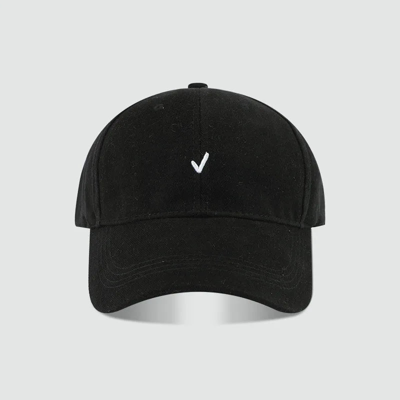 RICYGVM Letter Embroidery Solid Color Baseball Cap