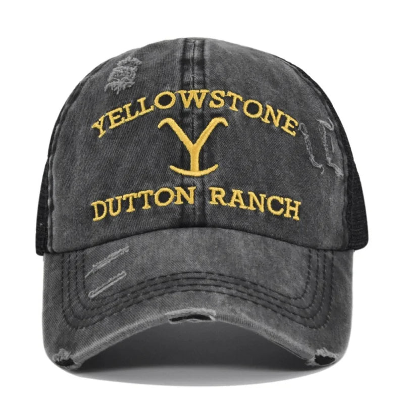 Unisex Yellowstone Dutton Ranch Ponytail Baseball Cap