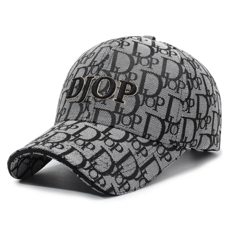 Korean Embroidered Letter Duckbill Baseball Cap