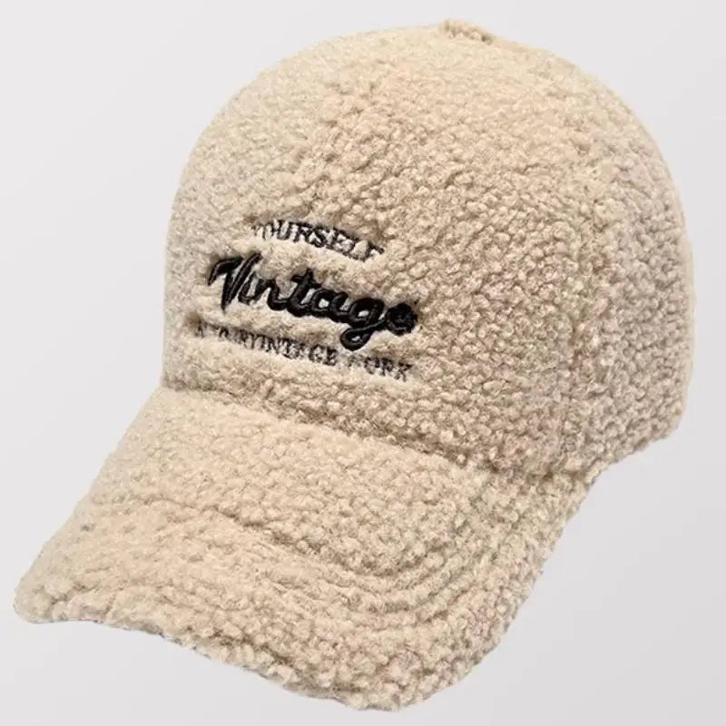Washed Denim Embroidered Baseball Cap