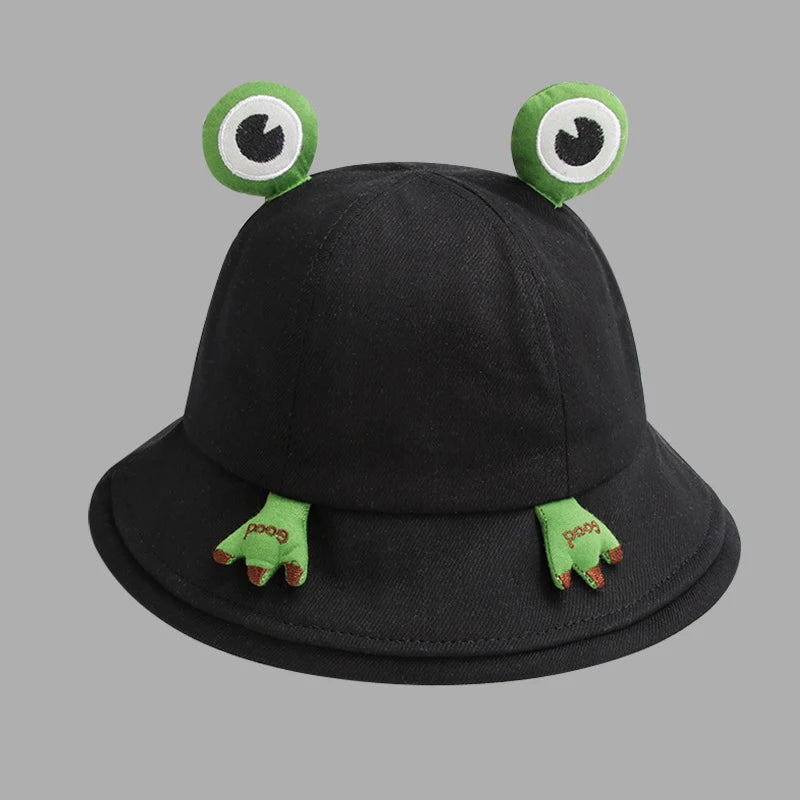 Kawaii Frog Bucket Hat
