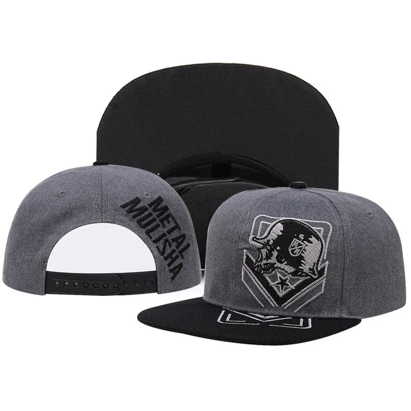 Summer Embroidered Cotton Hip Hop Snapback