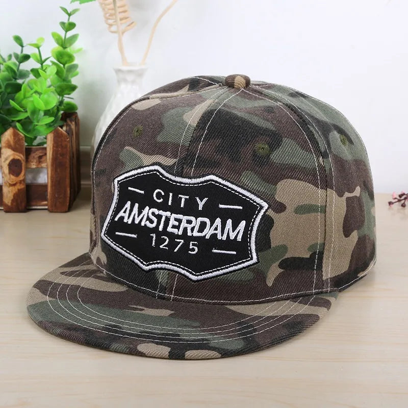 Unisex Camouflage Hip Hop Baseball Cap