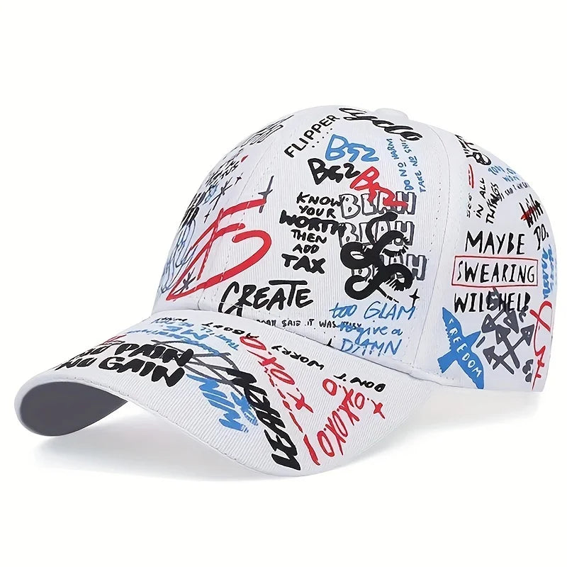 Fashion Graffiti Printing Baseball Cap