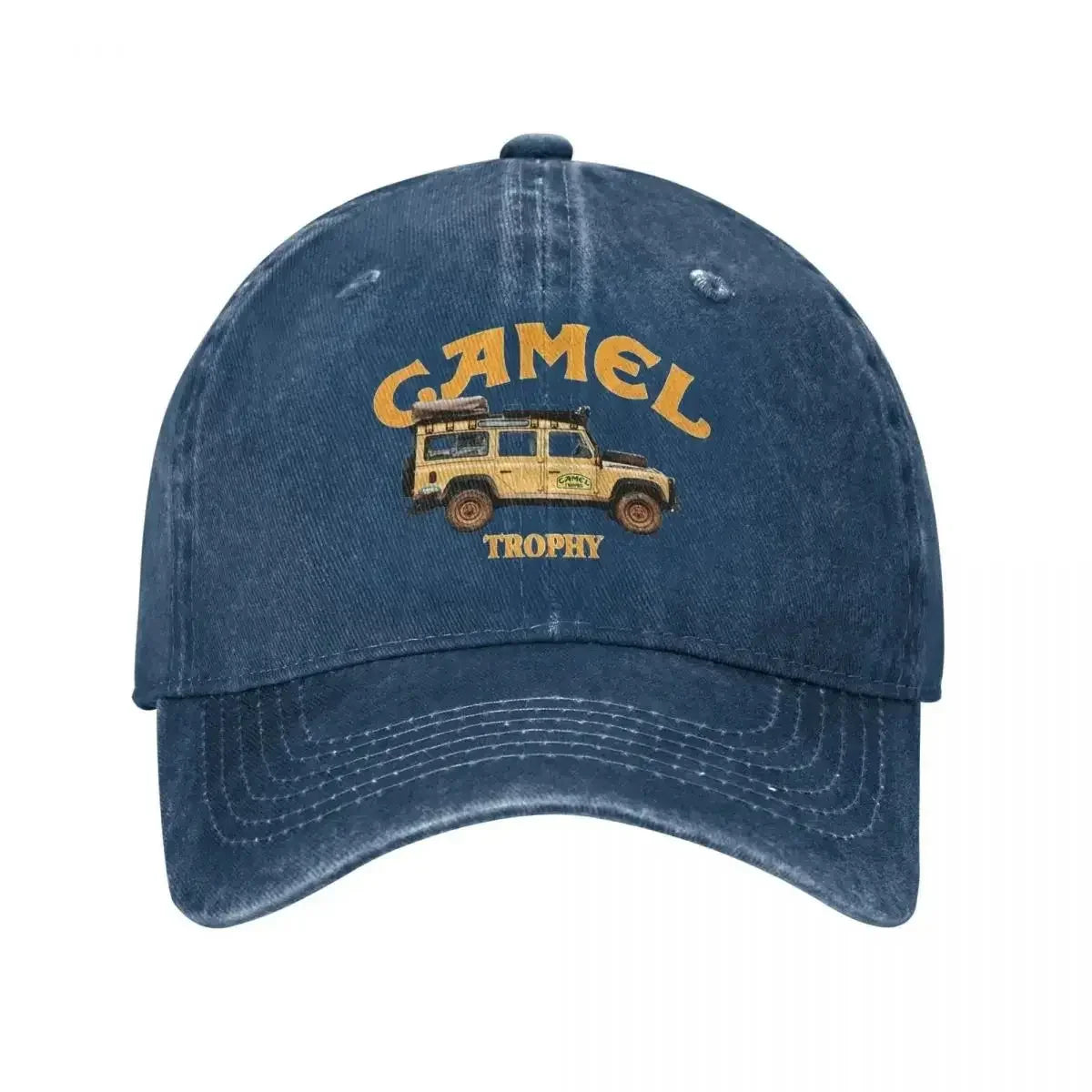 Camel Trophy Logo Distressed Baseball Cap