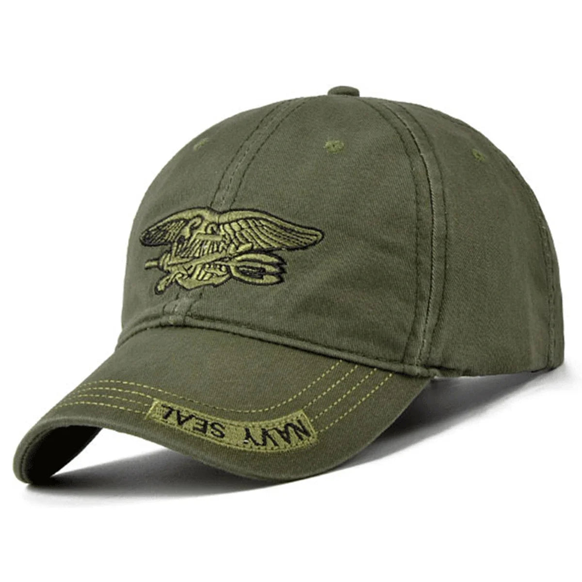 Unisex Navy SEAL Embroidered Adjustable Baseball Cap