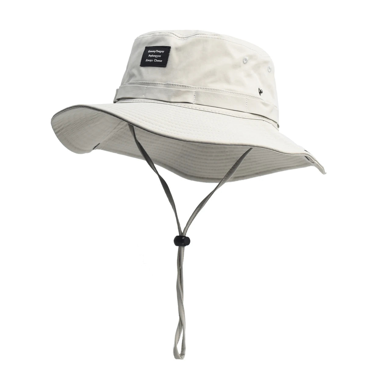 Vintage Contrast Brim Sun Hat