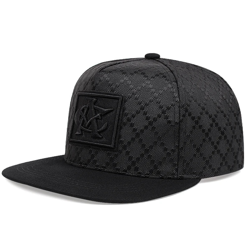 NF Letter Embroidery Unisex Snapback Cap