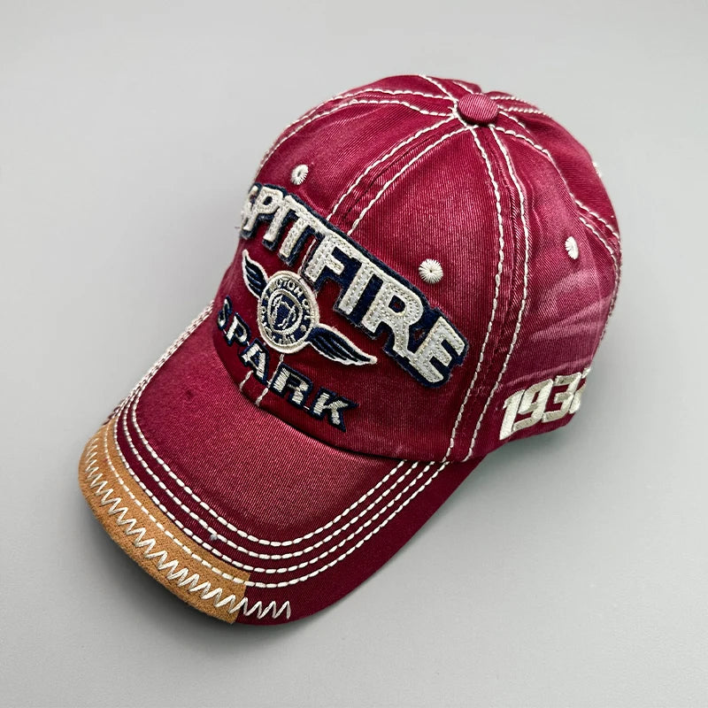 Embroidery Vintage Men Women Baseball Hats
