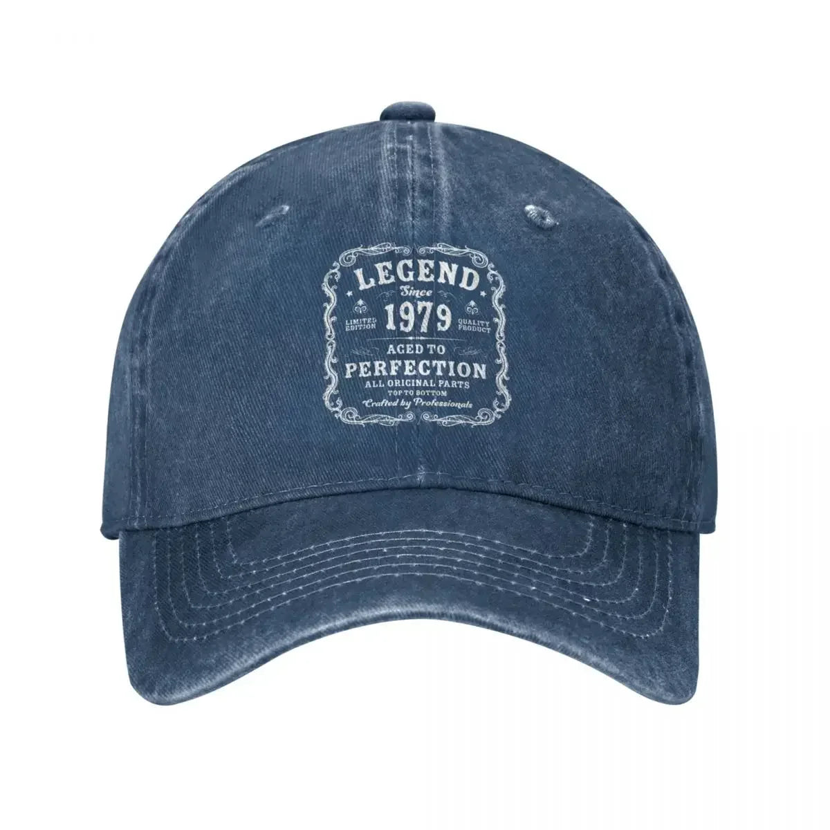 Vintage Since 1979 Distressed Cotton Baseball Cap