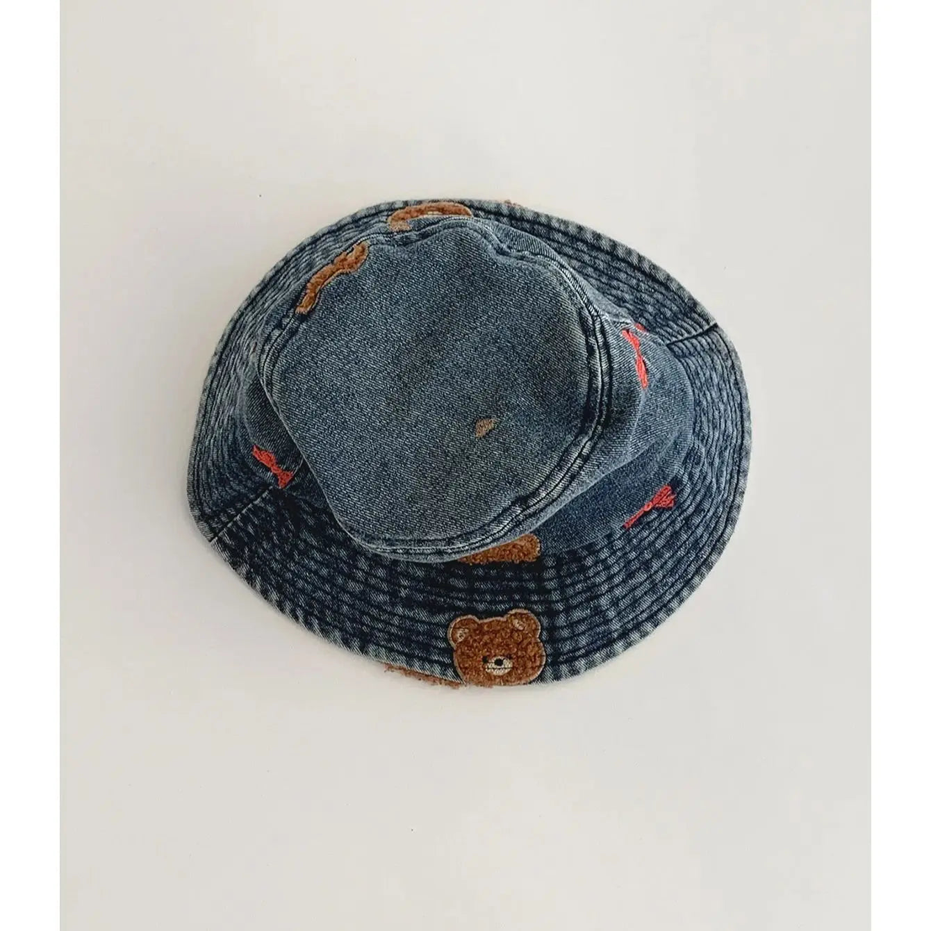 Washed Ripped Denim Fisherman Hat