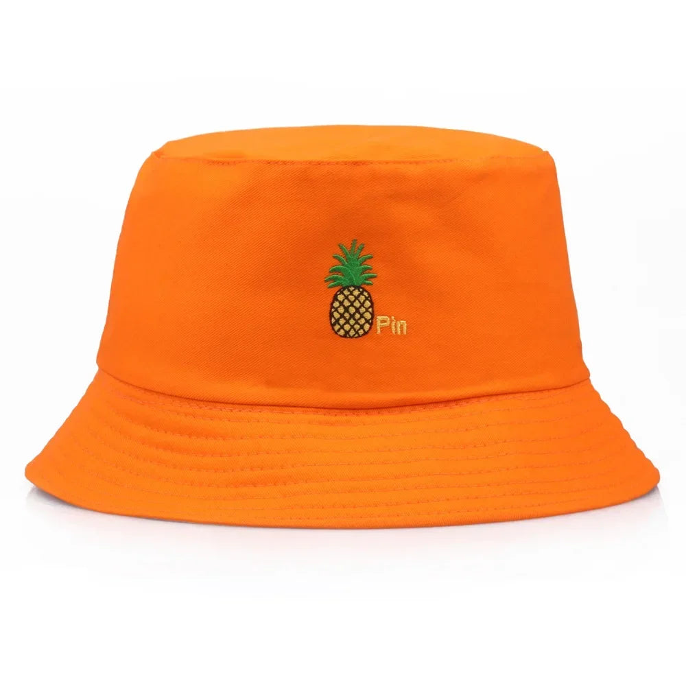 Embroidered Foldable Streetwear Outdoor Bucket Hat