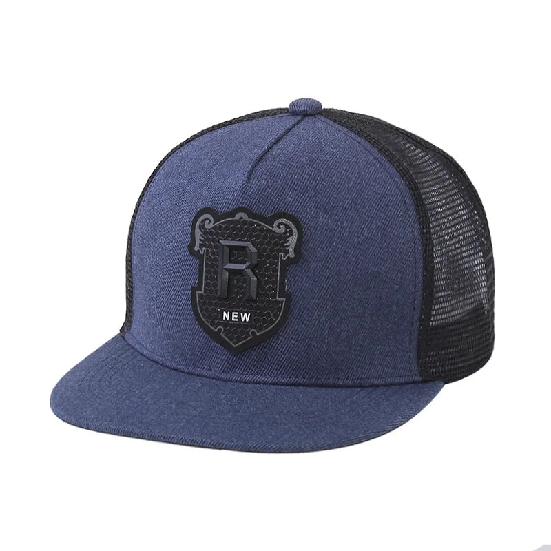 Premium Hip Hop Flat Brim Baseball Cap Unisex Streetwear