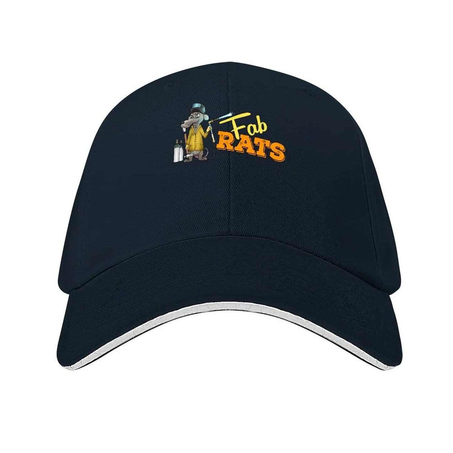 Fab Rats Original Welder Rat Logo Baseball Hat
