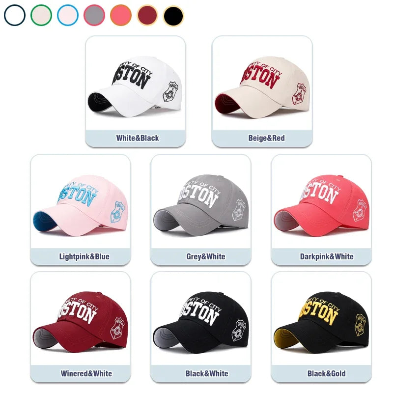 Unisex Baseball Cap Cotton 3D Embroidery Sports Hat