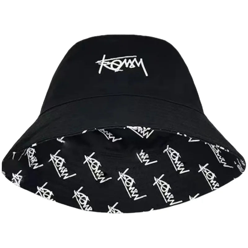 Unisex Reversible Big Head Bucket Hat