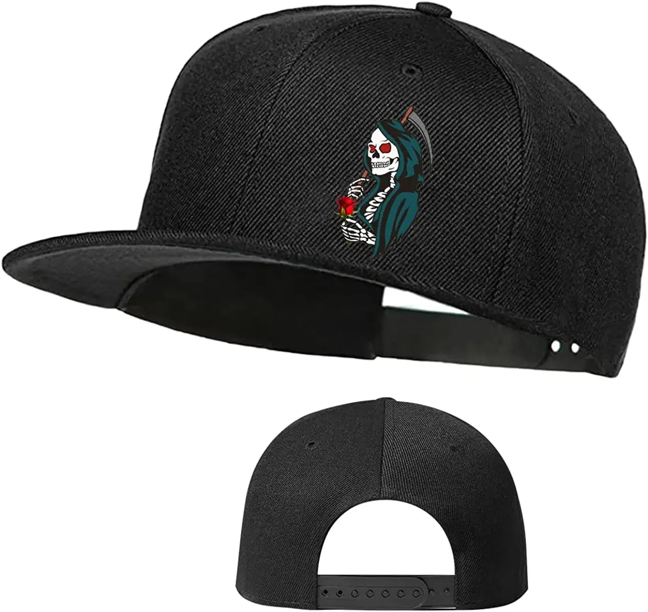 Skull Skateboards Flat Bill Snapback Cap