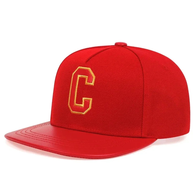 Unisex C Letter Embroidery Hip-hop Hats