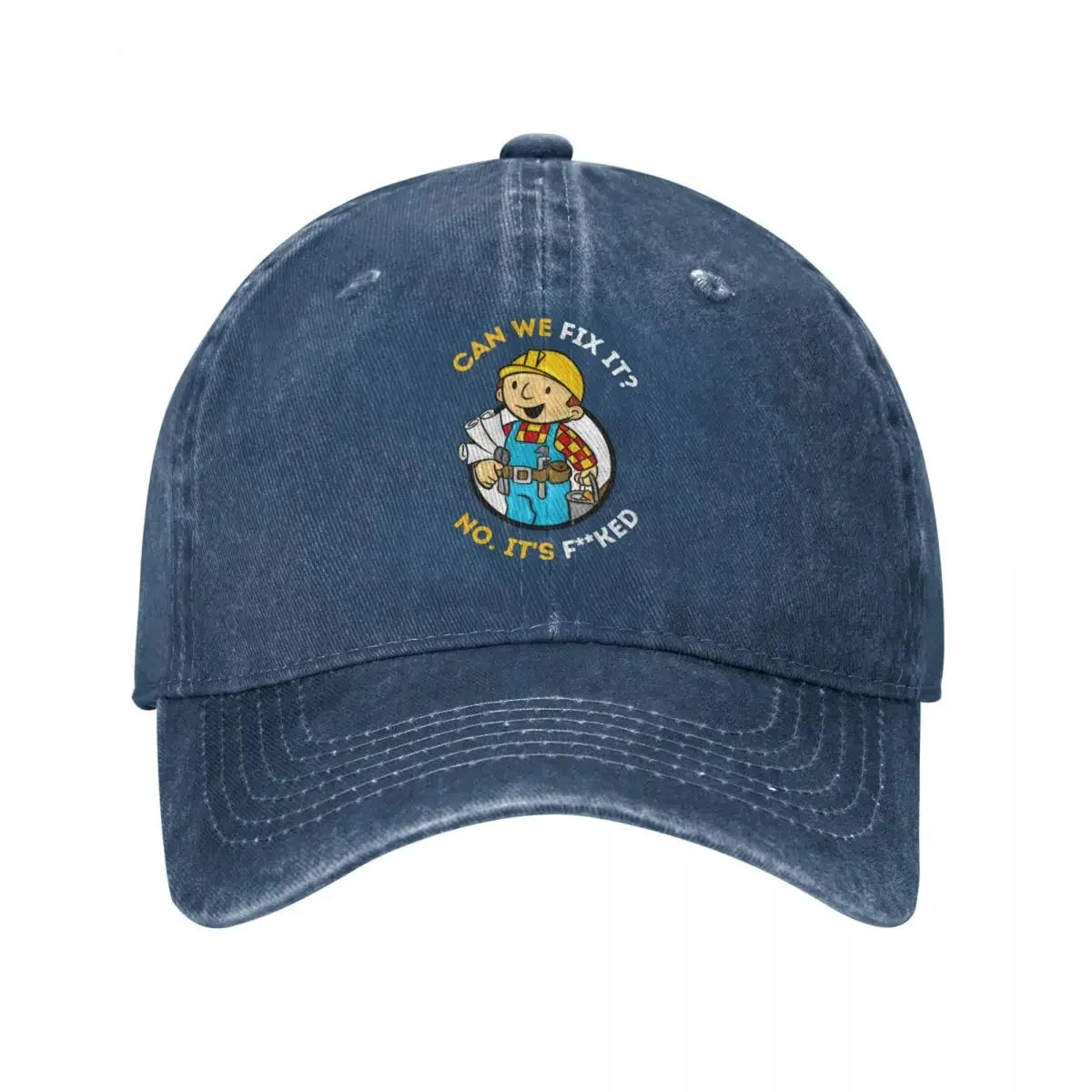 Bob The Builder Distressed Baseball Cap