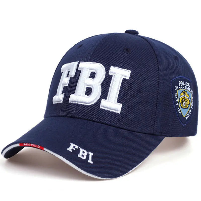 Kanye FBI Fashion Letters Baseball Caps