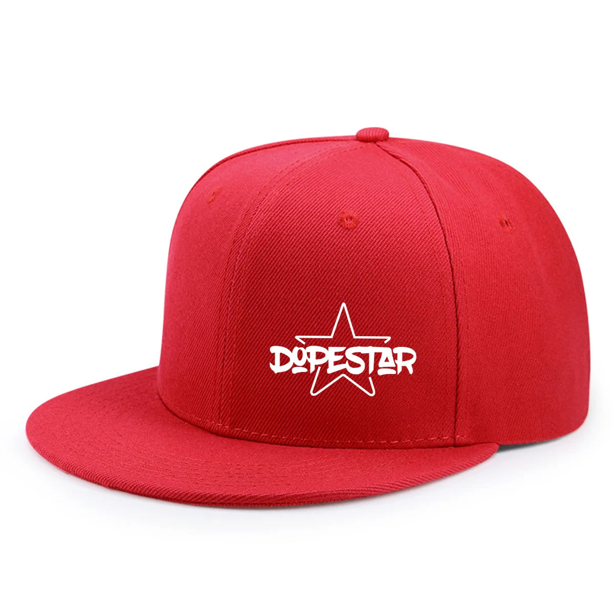Unisex Adjustable Flat Brim Streetwear Baseball Cap