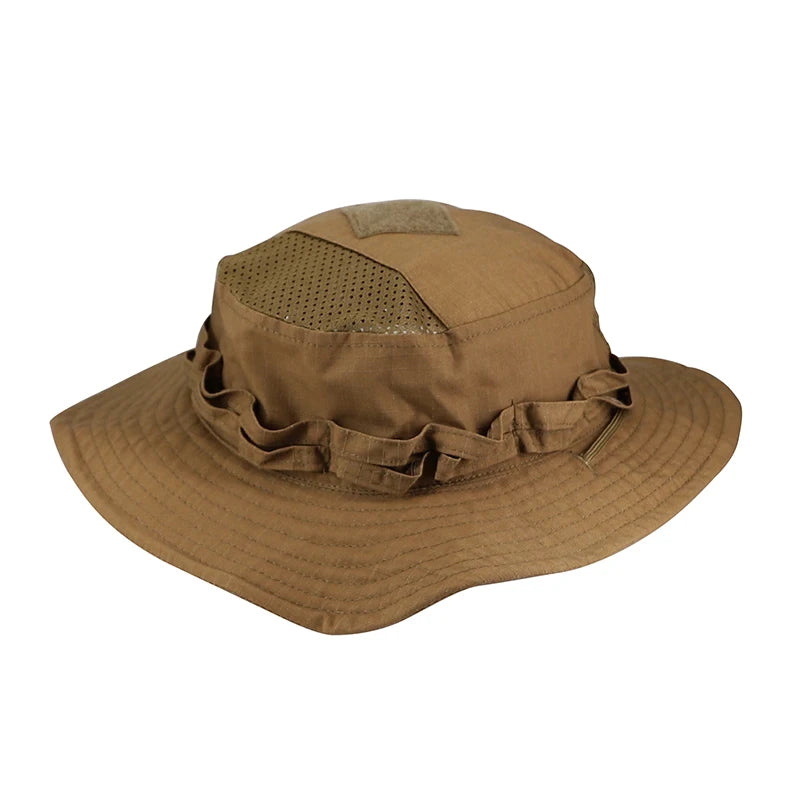 Camo Tactical Enthusiasts Square Pocket Bonnie Cap