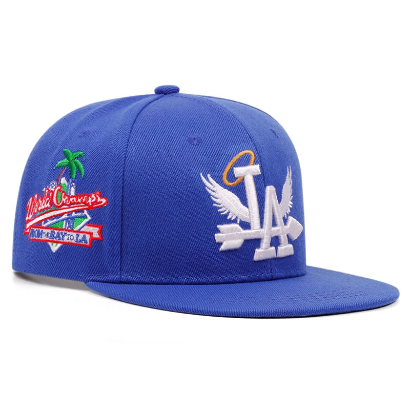 LA Wings Embroidered Mesh Cap