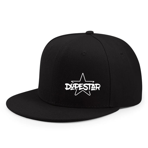 Unisex Adjustable Flat Brim Streetwear Baseball Cap