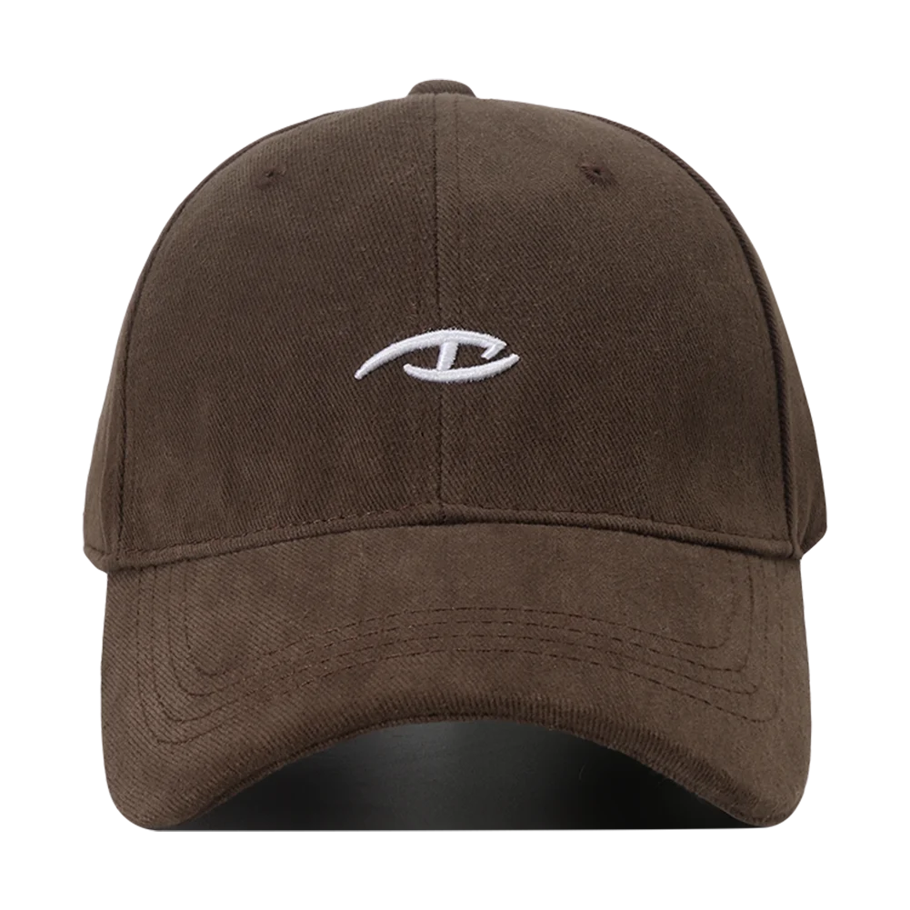 Korean Letter Embroidered Cotton Baseball Cap Adjustable Hip Hop