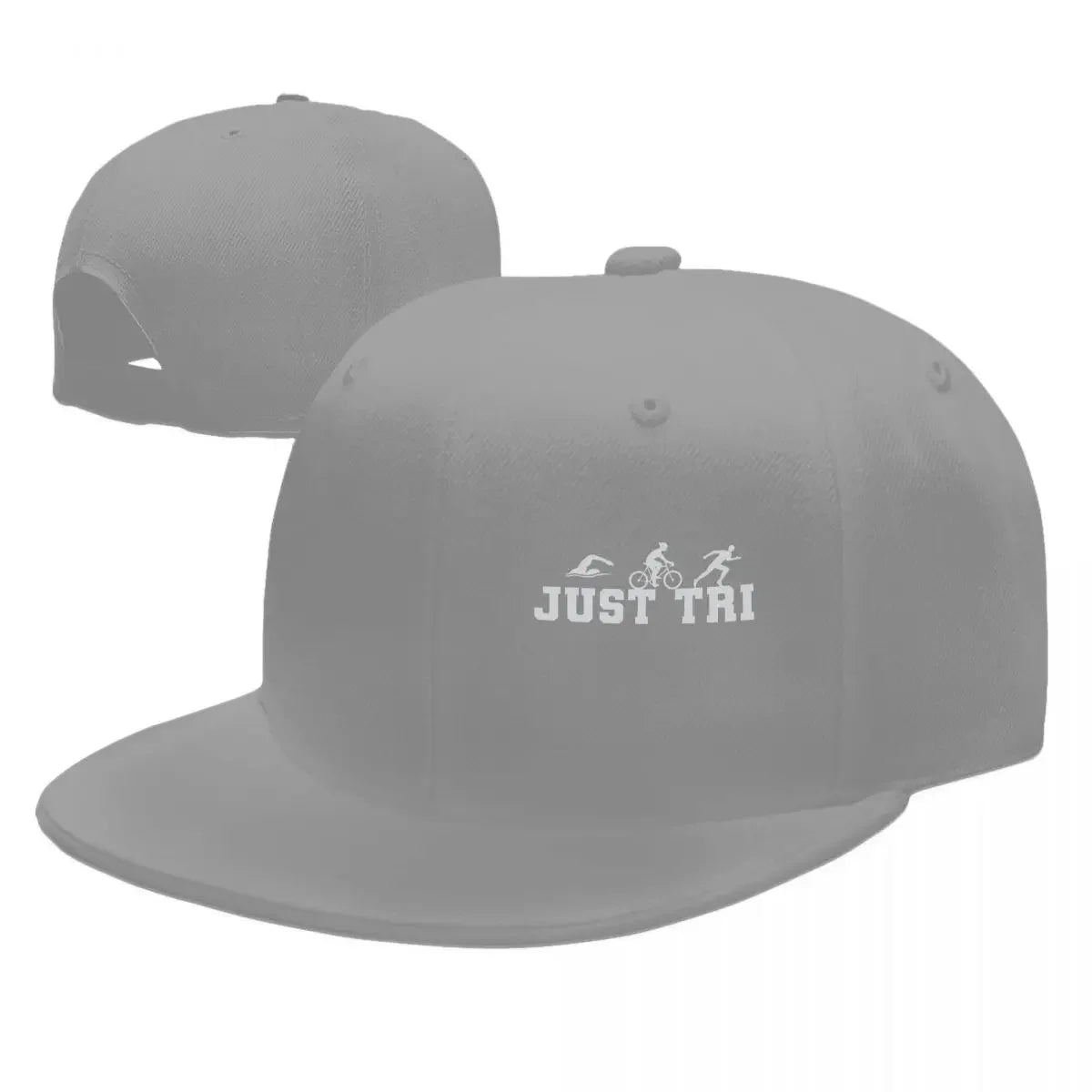 Triathlon Silhouette Sports Adjustable Snapback Cap