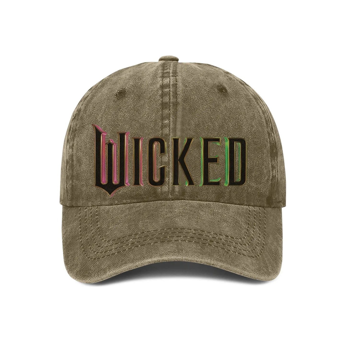 Wicked Alphabet Twill Baseball Cap
