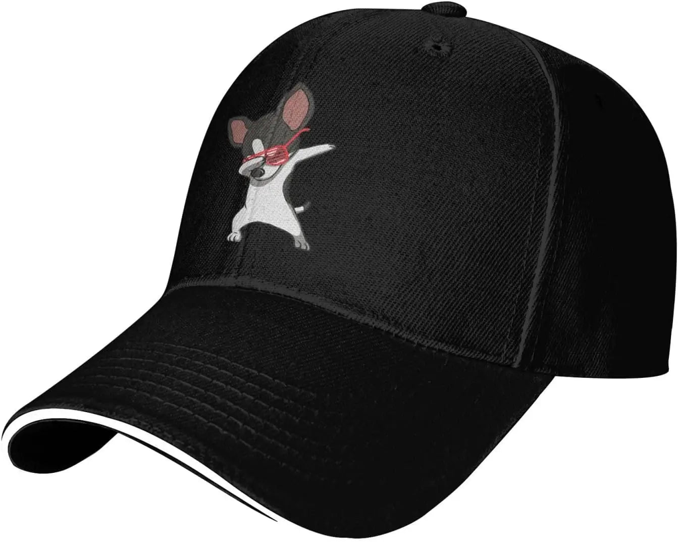Dabbing Chihuahua Dog Sunglasses Baseball Cap