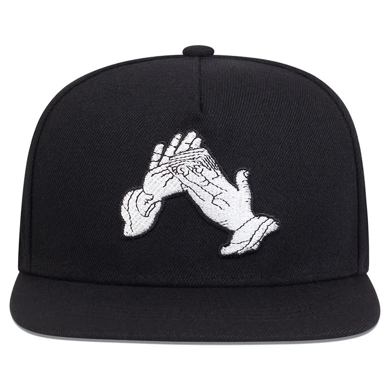Cartoon Embroidered Unisex Sport Snapback Cap