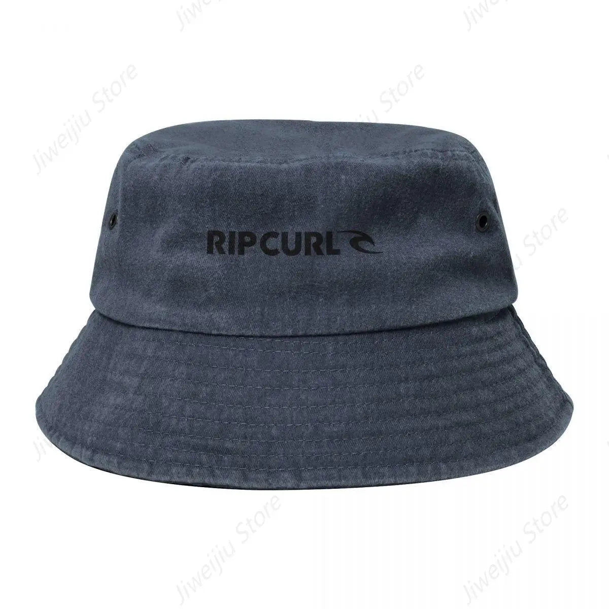 Rip-Curl-Logo Fisherman Hat Cotton Cowboy Denim Hats