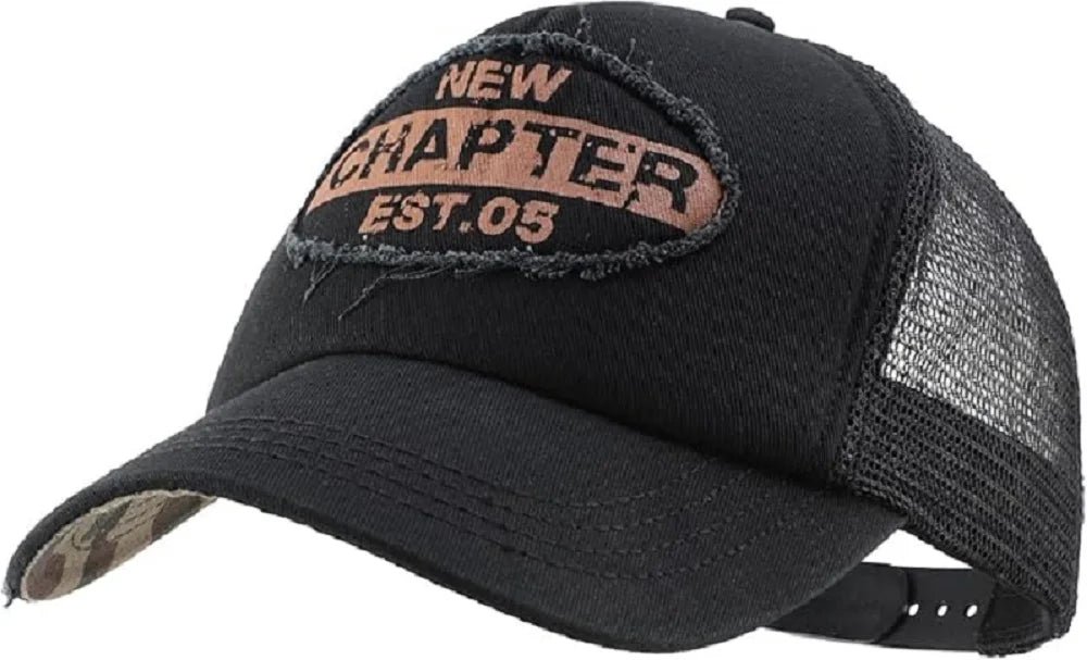 Connectyle Vintage Adjustable Mesh Trucker Cap