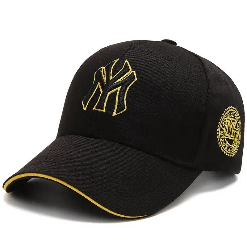 Embroidered Letter Sun Baseball Cap