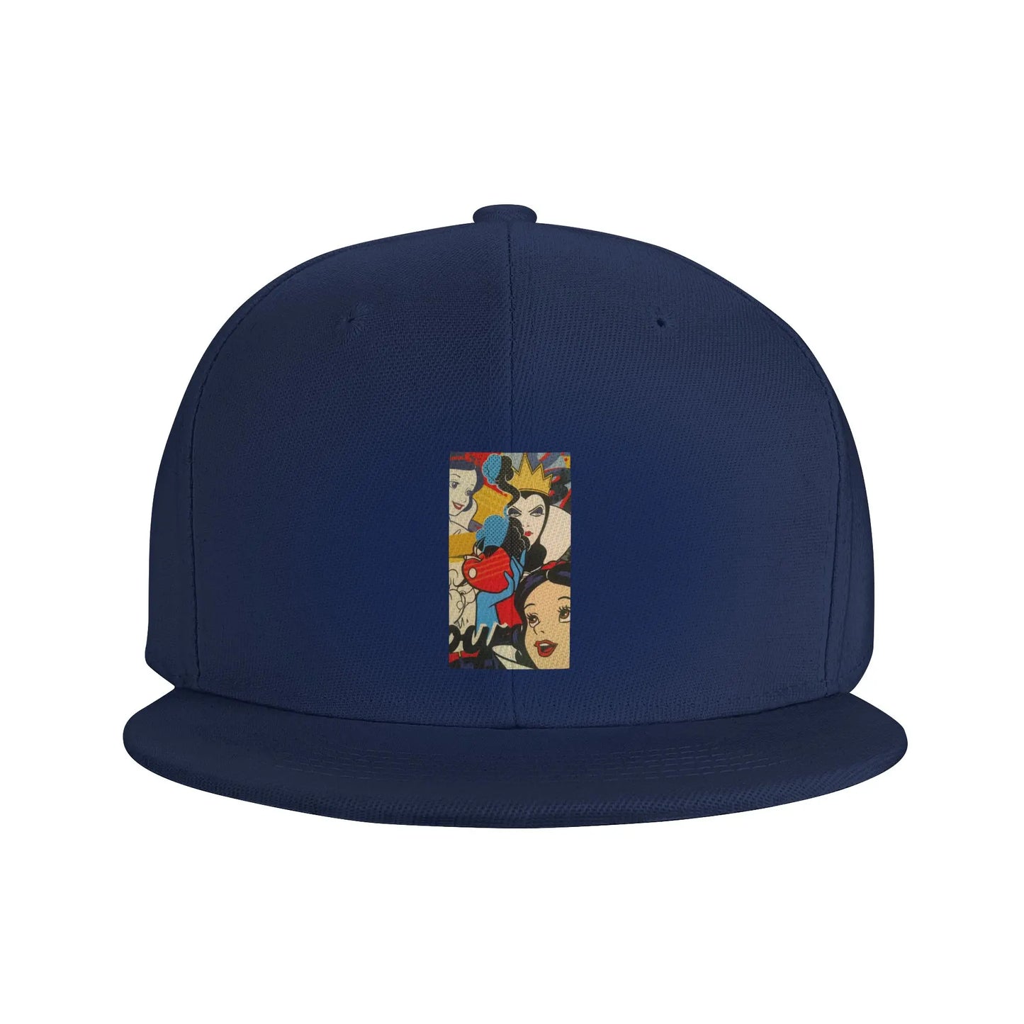 Cartoon Snow White Villains Graphic Streetwear Snapback Cap