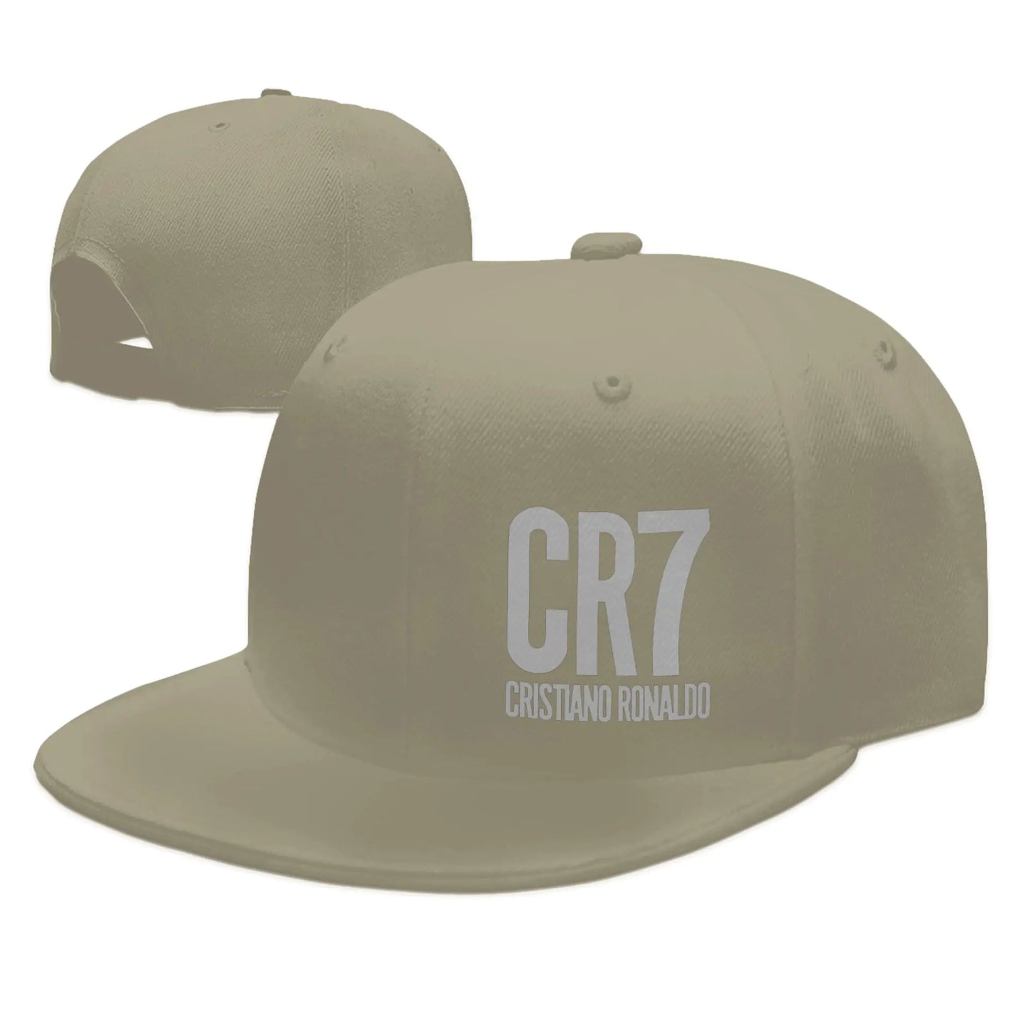CR7 Cristiano Football Denim Snapback Cap