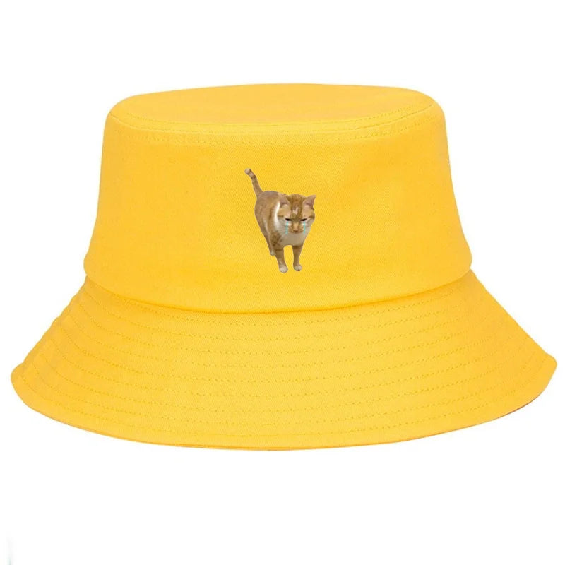 Custom Anime Print Cotton Streetwear Bucket Hat