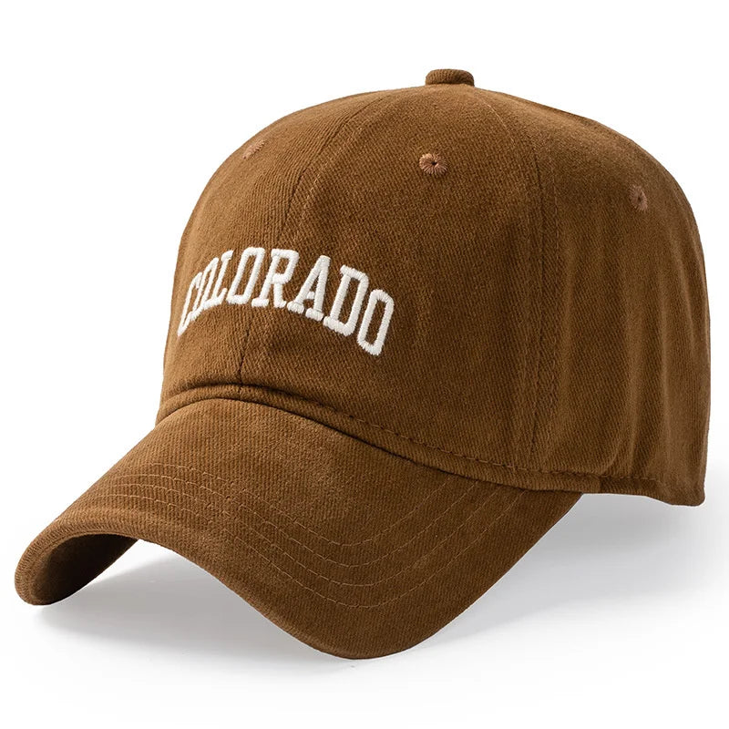 Plus Size Soft Cotton Snapback Cap For Summer Sun Protection