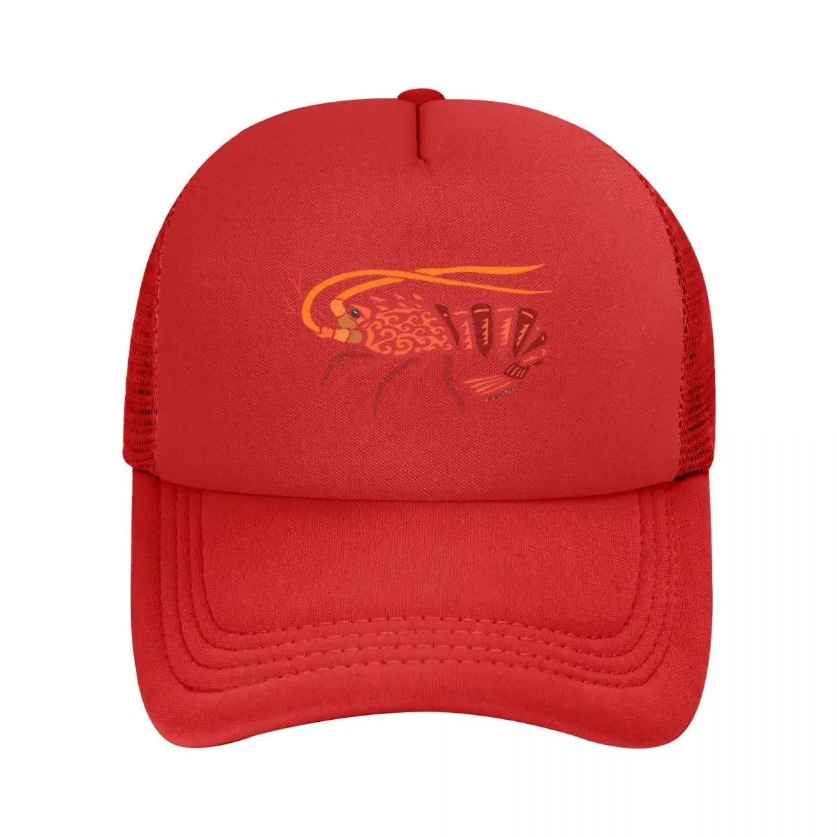 California Spiny Lobster Mesh Snapback Unisex Baseball Cap