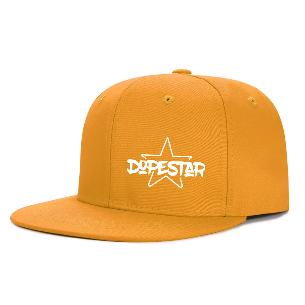 Unisex Adjustable Flat Brim Streetwear Baseball Cap