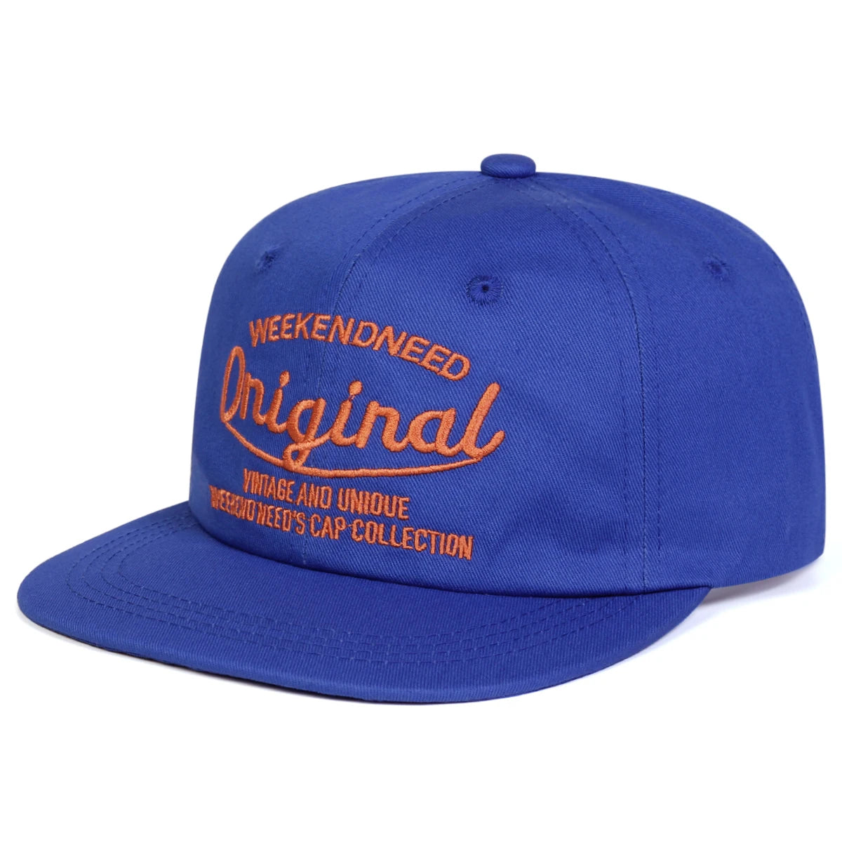 Original Letter Embroidery Snapback Cap