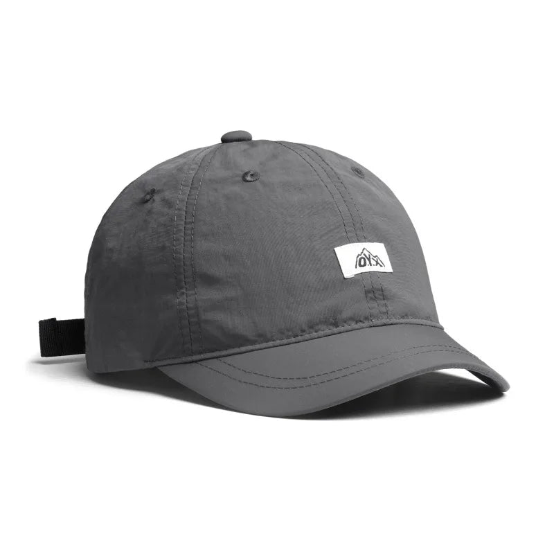Retro Short Brim Quick Dry Baseball Cap