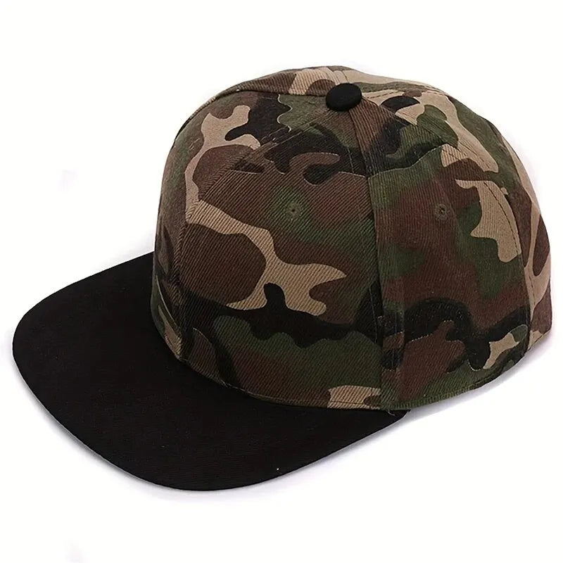 Unisex Light Plate Camouflage Hip-hop Hats