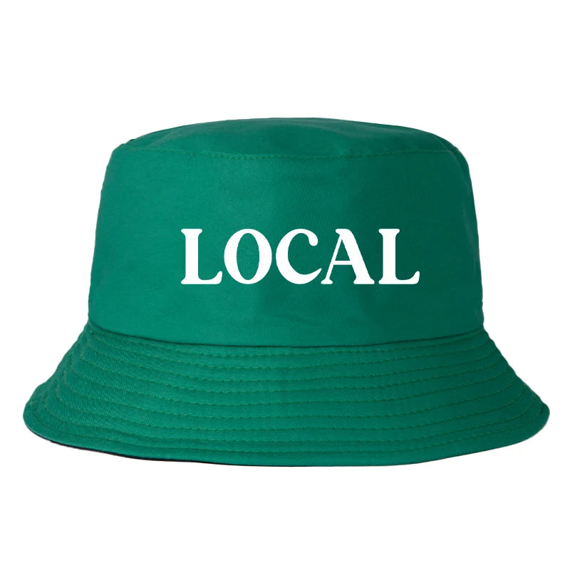 Minimalist Local Urban Retro Cotton Bucket Hat