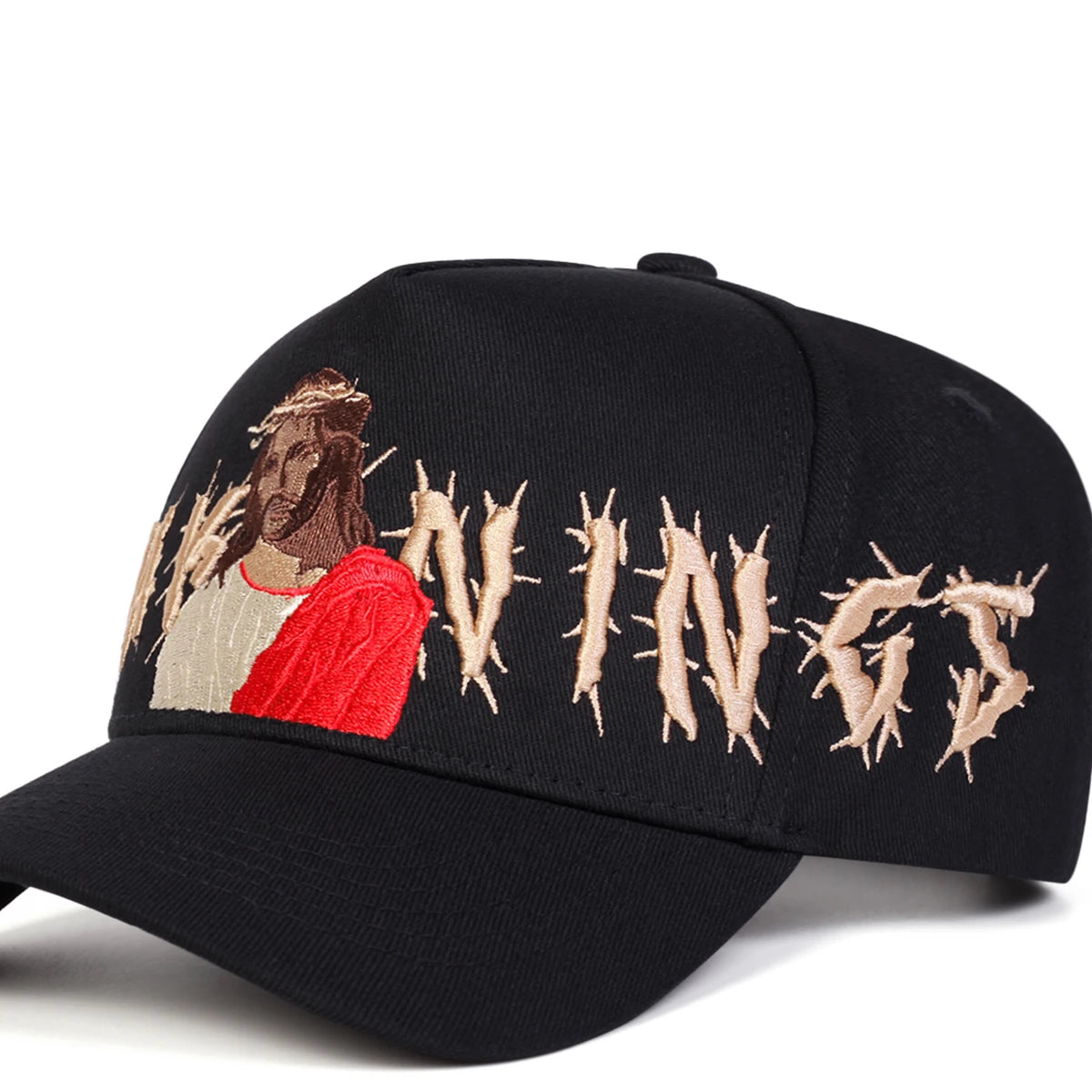 Unisex Personality Embroidery Casual Outdoor Adjustable Baseball Cap