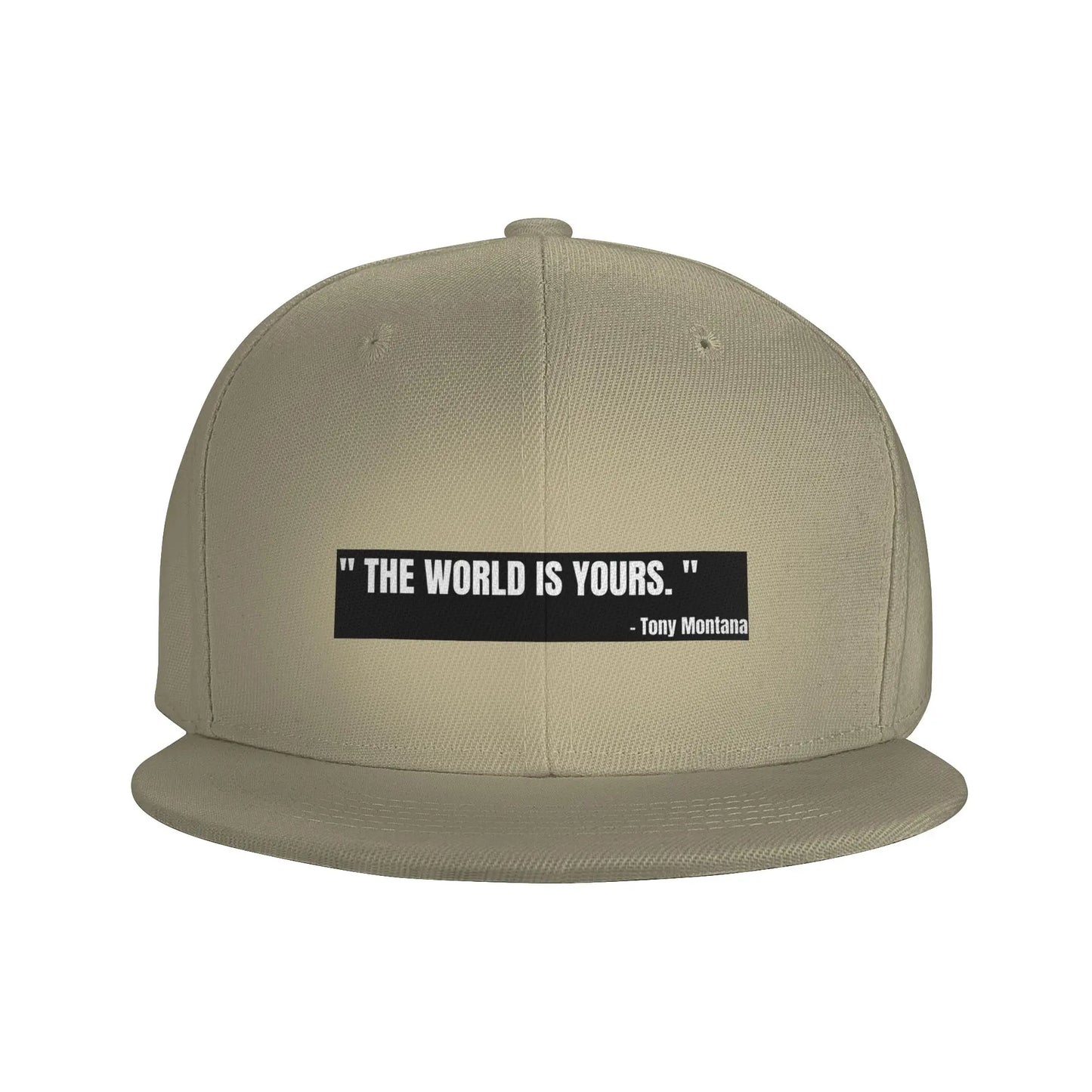 Scarface Tony Montana World Yours Snapback Cap