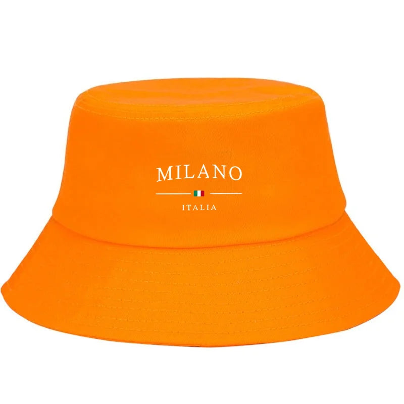 Milano Print Cotton Bucket Hat
